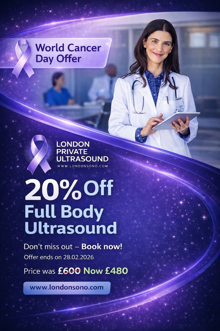Full Body Ultrasound Scan - 20% | Private Ultrasound Scans and Health Checks | London Private Ultrasound
