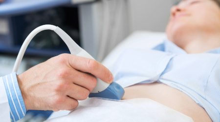 Pelvic ultrasound scan