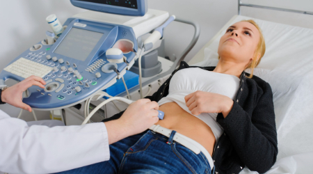 Pelvic ultrasound scan