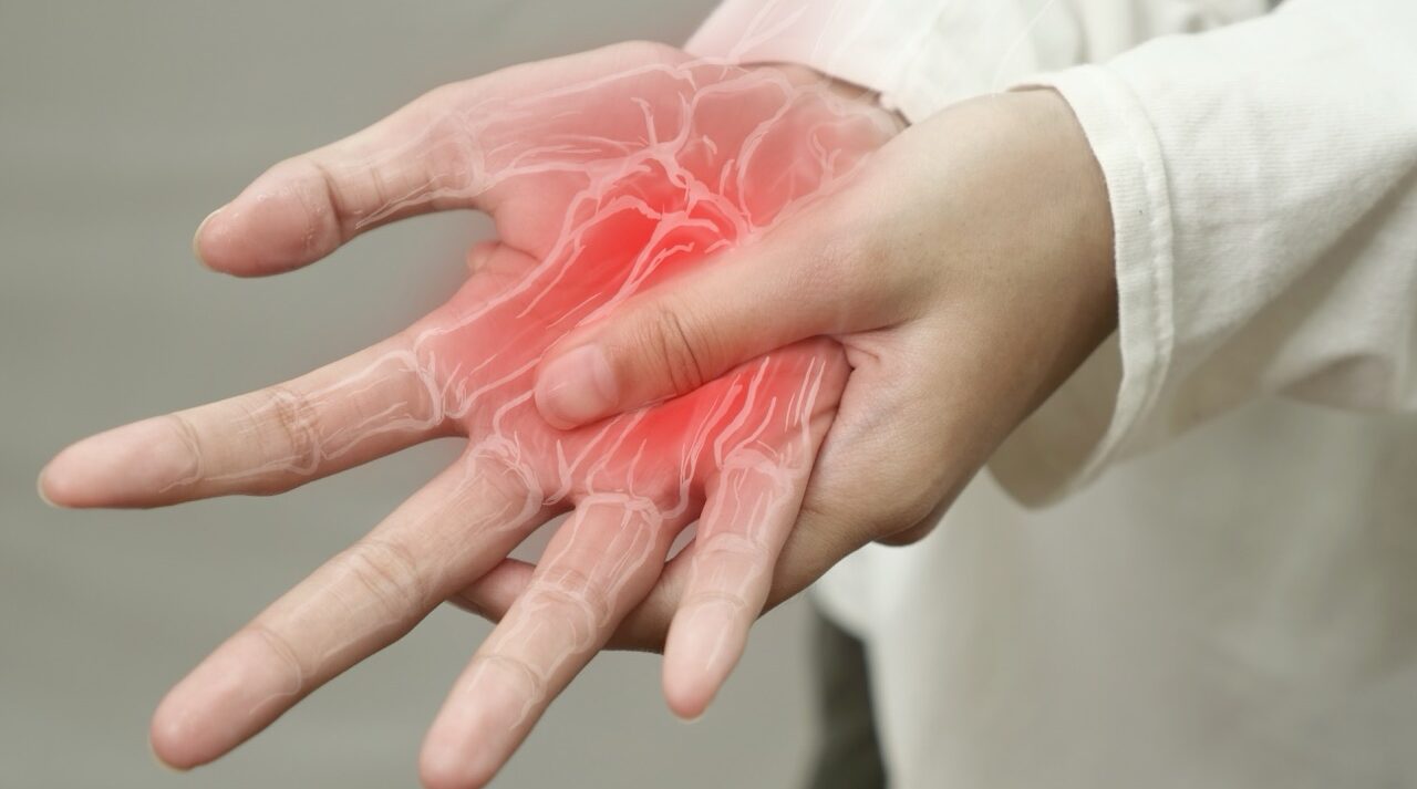 hand ultrasound scan