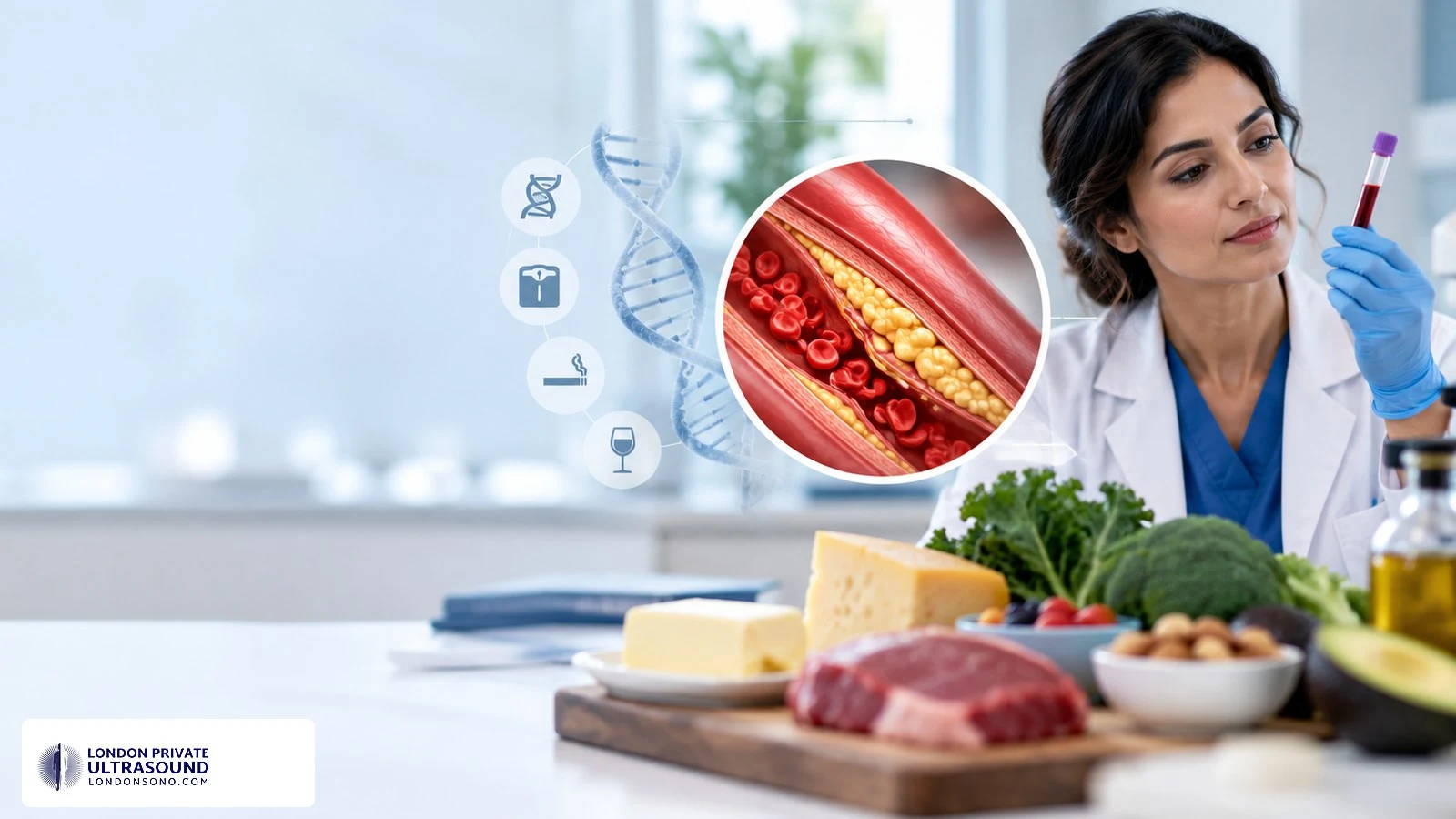 Common lifestyle, genetic and medical causes of high cholesterol